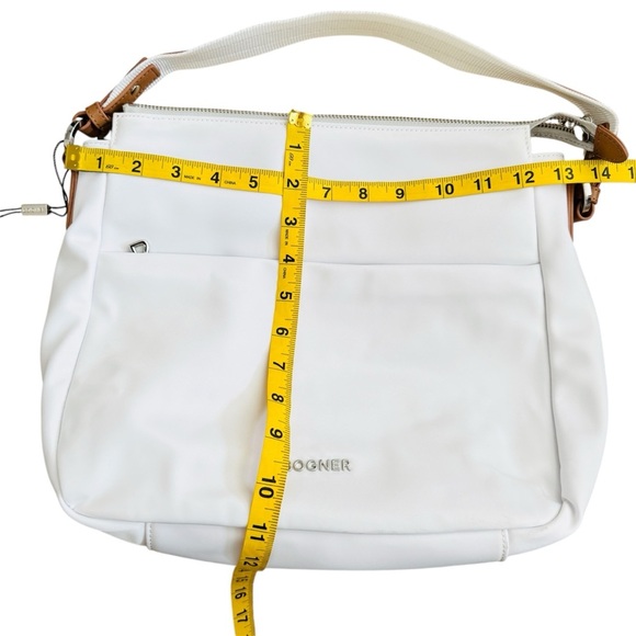 BOGNER KLOSTERS white Handbag Shoulder Bag NEW - Picture 4 of 5